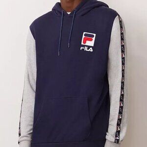 Fila Jacopo Hoodie Embroidered SEWN Hooded Spellout LM935399 Mens